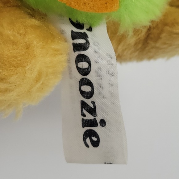 VTG Wallace Berrie Snoozie 6" Plush Turtle w/ Flower On Shell 1975‎ - Picture 9 of 12